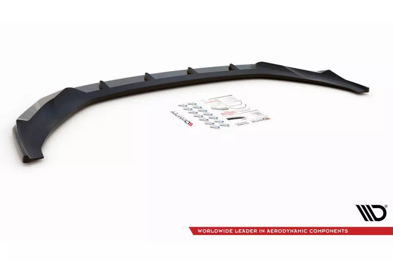 Maxton Design Frontlippe V.2 für Audi A7 C8 Hochglanz schwarz – Ansicht 4