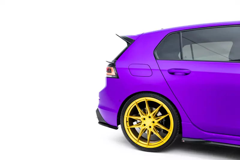 Maxton Design Diffusor Flaps V.3 für VW Golf 8 R Hochglanz schwarz – Ansicht 2