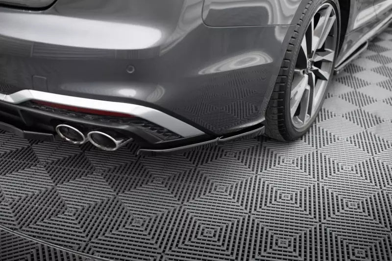 Maxton Design Diffusor Flaps für Audi S5 B9 F5 Sportback Facelift Hochglanz schwarz – Ansicht 1