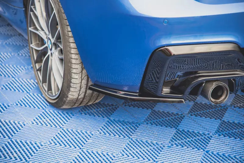 Maxton Design Diffusor Flaps V.2 für BMW M135i F20 Hochglanz schwarz – Ansicht 1