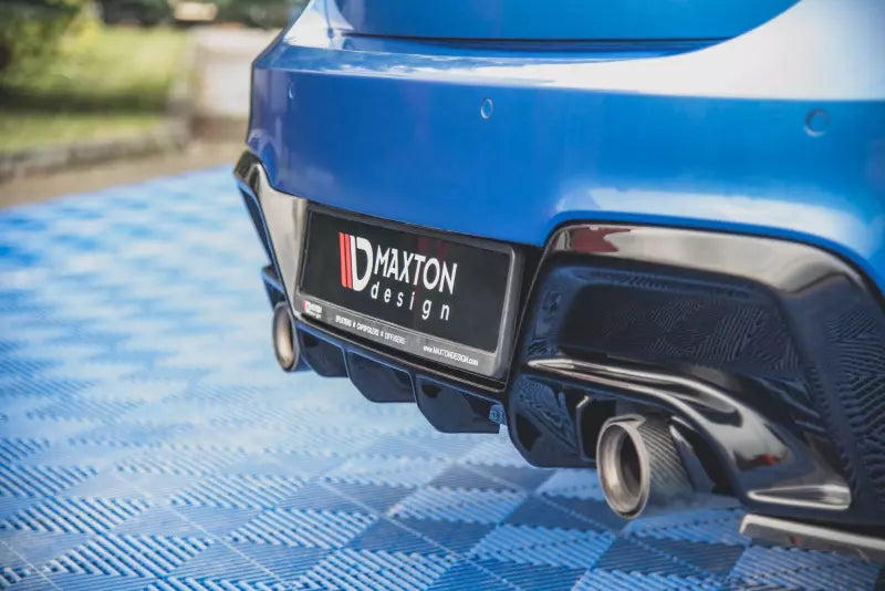Maxton Design Diffusor Flaps V.2 für BMW M135i F20 Hochglanz schwarz – Ansicht 4