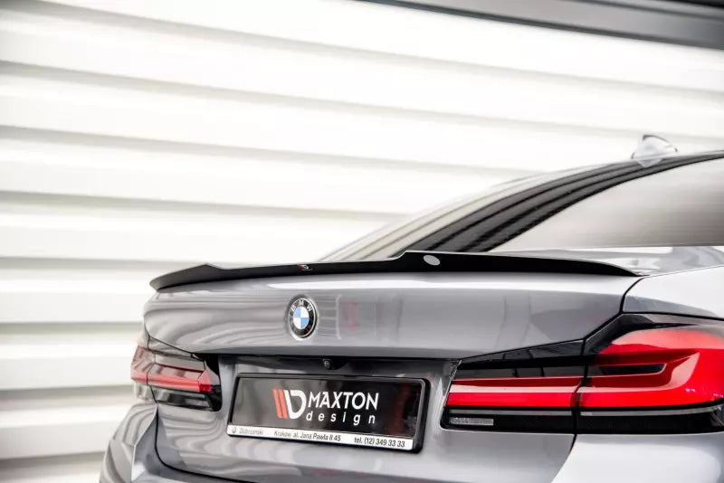 Maxton Design Heckspoiler Lippe V.2 für BMW 5er G30 M Paket Hochglanz schwarz – Ansicht 2