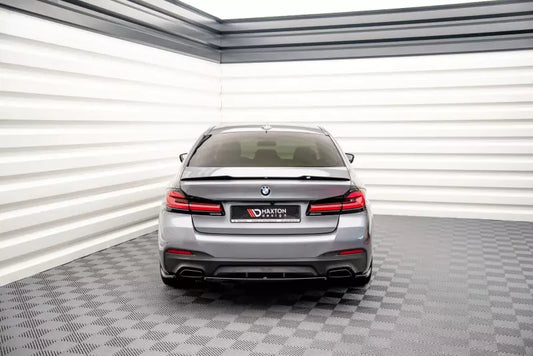 Maxton Design Heckdiffusor für BMW 5er G30 / G31 M Paket Facelift Hochglanz schwarz – Ansicht 1