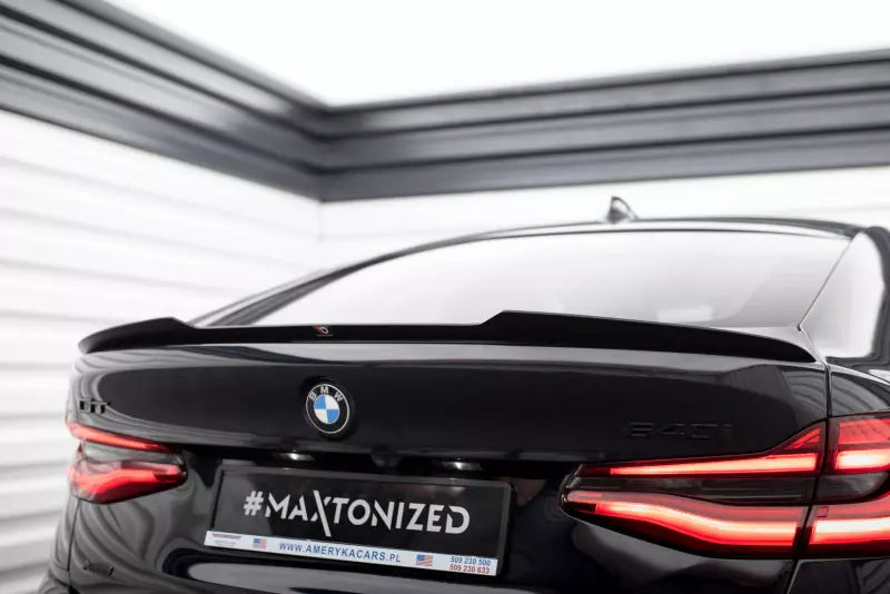 Maxton Design Heckspoiler Lippe für BMW 6er GT G32 M Paket Hochglanz schwarz – Ansicht 1