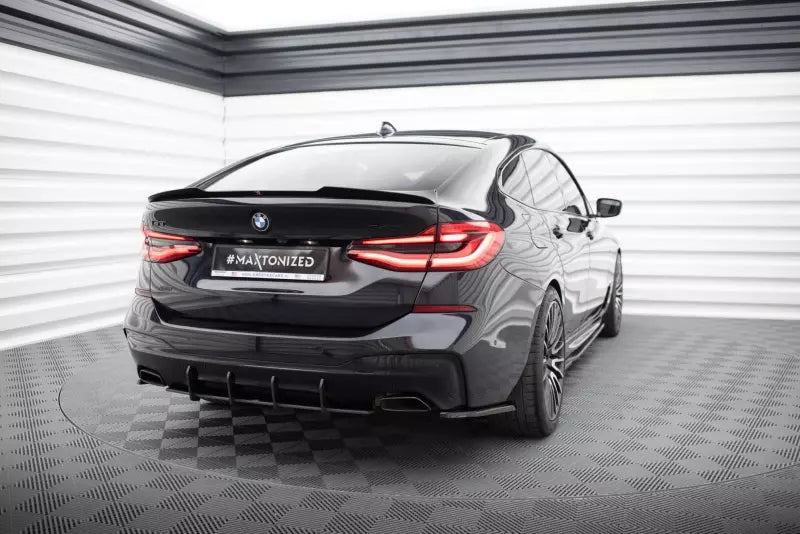 Maxton Design Heckspoiler Lippe für BMW 6er GT G32 M Paket Hochglanz schwarz – Ansicht 2