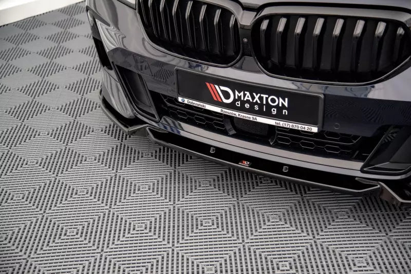 Maxton Design Frontlippe für BMW 6er GT G32 M-Paket Facelift Hochglanz schwarz – Ansicht 2