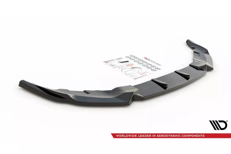 Maxton Design Frontlippe für BMW 6er GT G32 M-Paket Facelift Hochglanz schwarz – Ansicht 3