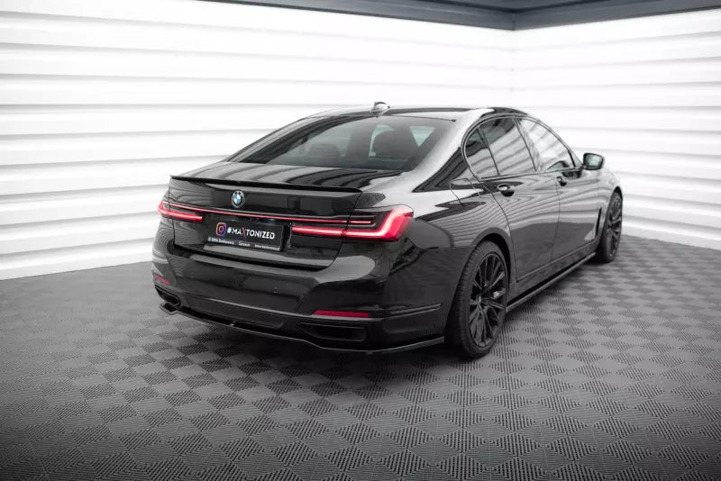 Maxton Design Heckspoiler Lippe für BMW 7er G11 M Paket Hochglanz schwarz – Ansicht 2