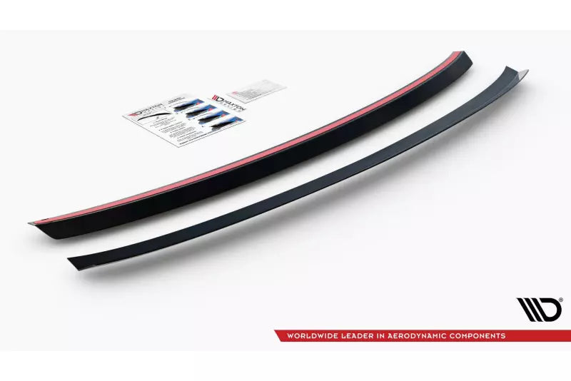 Maxton Design Heckspoiler Lippe für BMW 7er G11 M Paket Hochglanz schwarz – Ansicht 4