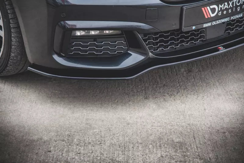 Maxton Design Frontlippe V.1 für BMW 7er G11 M Paket Hochglanz schwarz – Ansicht 3