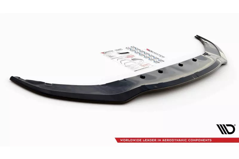 Maxton Design Frontlippe V.1 für BMW 7er G11 M Paket Hochglanz schwarz – Ansicht 4