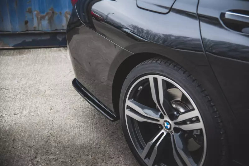Maxton Design Heckdiffusor für BMW 7er G11 M Paket Hochglanz schwarz – Ansicht 2