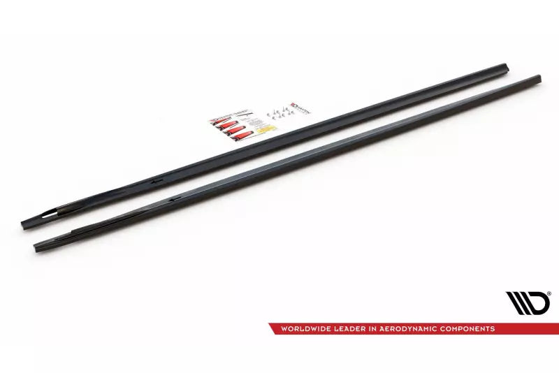 Maxton Design Seitenschweller (Paar) für BMW 7er G11 M Paket Hochglanz schwarz – Ansicht 4