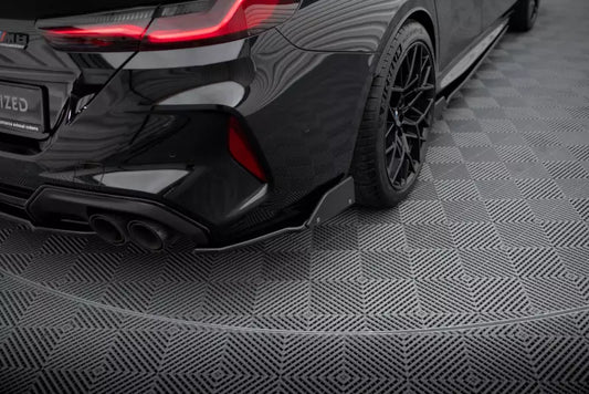 Maxton Design Diffusor Flaps V.1 für BMW M8 Gran Coupe F93 / Coupe F92 Hochglanz schwarz – Ansicht 1