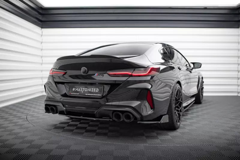 Maxton Design Diffusor Flaps V.1 für BMW M8 Gran Coupe F93 / Coupe F92 Hochglanz schwarz – Ansicht 3