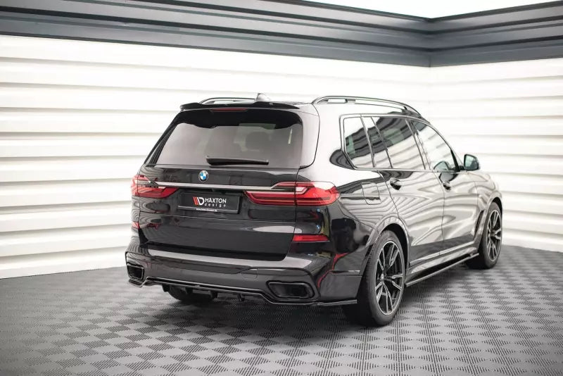Maxton Design Heckspoiler Lippe für BMW X7 M50i G07 Hochglanz schwarz – Ansicht 2