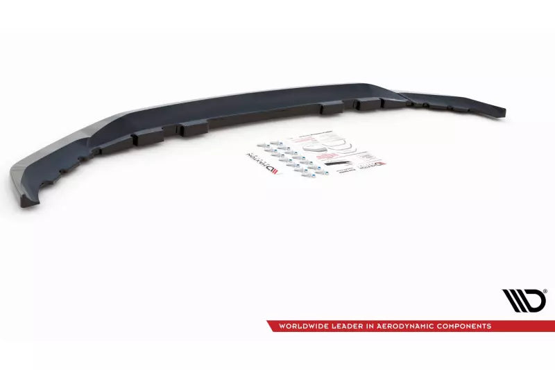 Maxton Design Frontlippe V.1 für BMW X7 M50i G07 Hochglanz schwarz – Ansicht 4