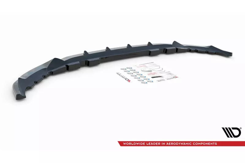 Maxton Design Frontlippe V.2 für BMW X7 M50i G07 Hochglanz schwarz – Ansicht 4