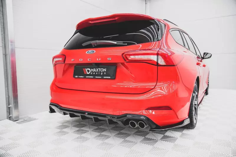 Maxton Design Heckdiffusor für Ford Focus ST-Line Mk4 Kombi Hochglanz schwarz – Ansicht 2