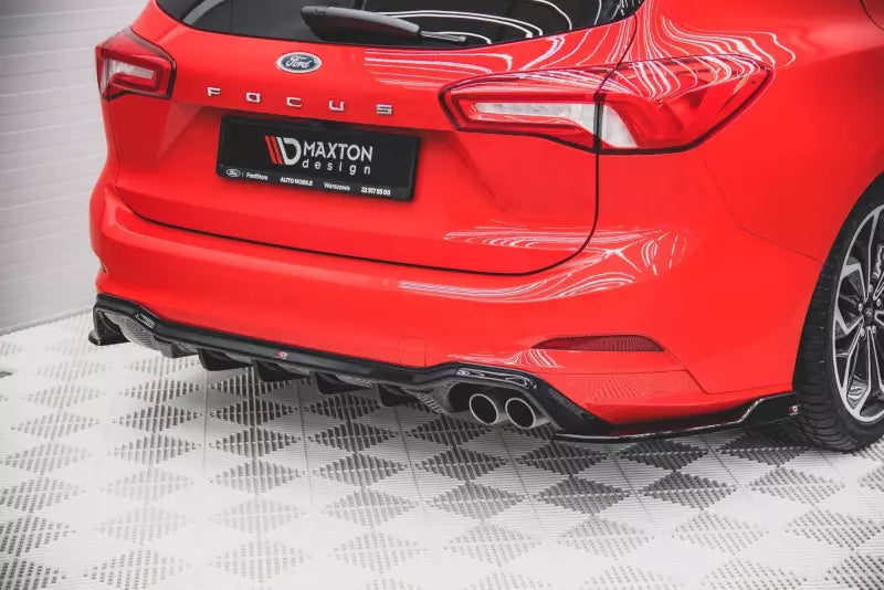 Maxton Design Heckdiffusor für Ford Focus ST-Line Mk4 Kombi Hochglanz schwarz – Ansicht 4
