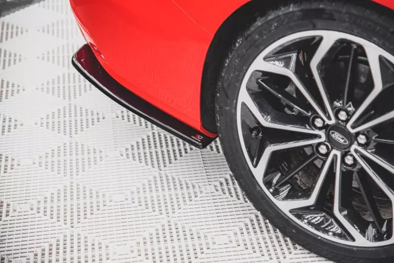 Maxton Design Diffusor Flaps V.1 für Ford Focus ST-Line Mk4 Kombi Hochglanz schwarz – Ansicht 2