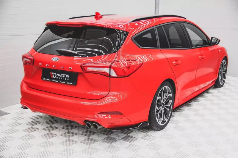 Maxton Design Diffusor Flaps V.2 für Ford Focus ST-Line Mk4 Kombi Hochglanz schwarz – Ansicht 2