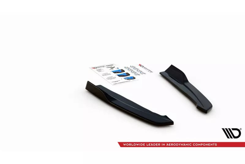 Maxton Design Diffusor Flaps V.2 für Ford Focus ST-Line Mk4 Kombi Hochglanz schwarz – Ansicht 4