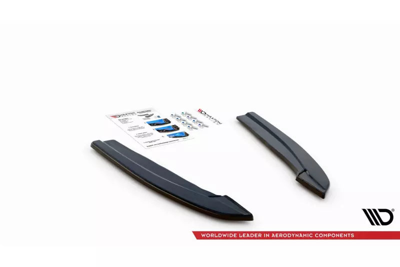 Maxton Design Diffusor Flaps V.3 für Ford Focus ST-Line Mk4 Kombi Hochglanz schwarz – Ansicht 4