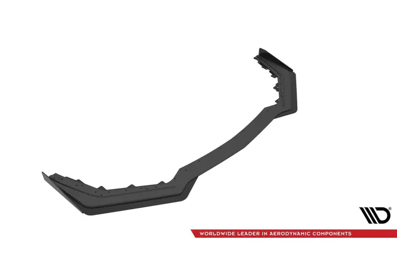 Maxton Design Street Pro Frontlippe für Ford Mustang GT Mk6 Facelift schwarz + Glanz Flaps – Ansicht 3