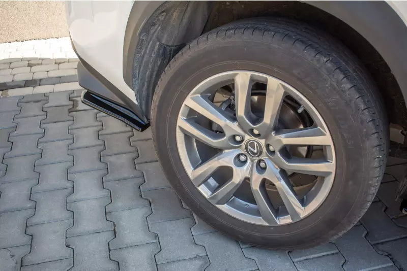 Maxton Design Diffusor Flaps für Lexus NX Facelift (Hybrid) Hochglanz schwarz – Ansicht 2