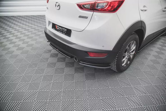 Maxton Design Diffusor Flaps für Mazda CX-3 Hochglanz schwarz – Ansicht 1