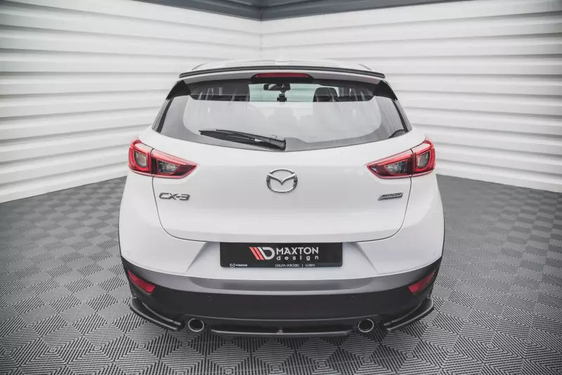 Maxton Design Diffusor Flaps für Mazda CX-3 Hochglanz schwarz – Ansicht 2