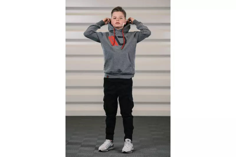 Kids Gray hoodie – Ansicht 1