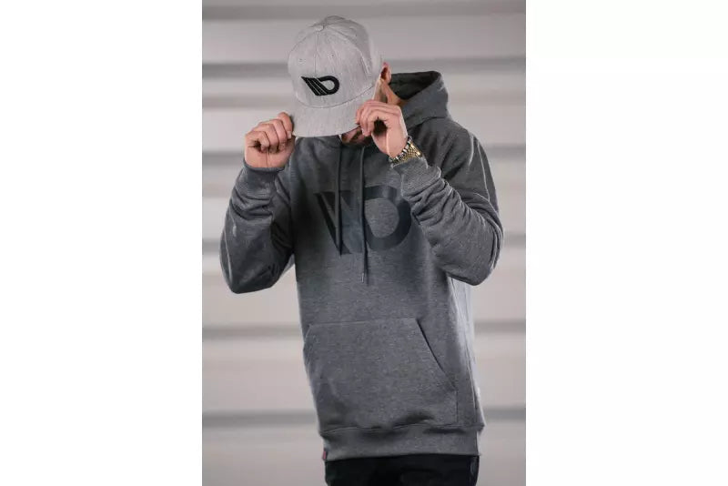Mens Gray hoodie 2XL – Ansicht 3