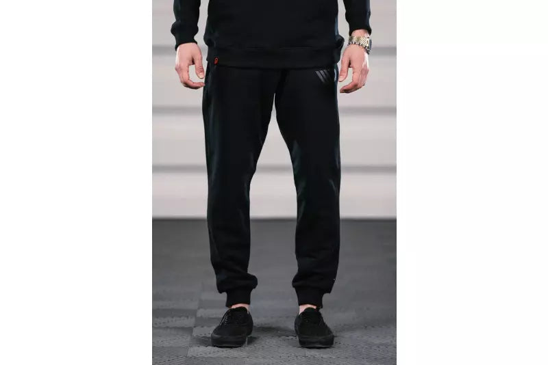 Mens Black sweatpants L – Ansicht 3