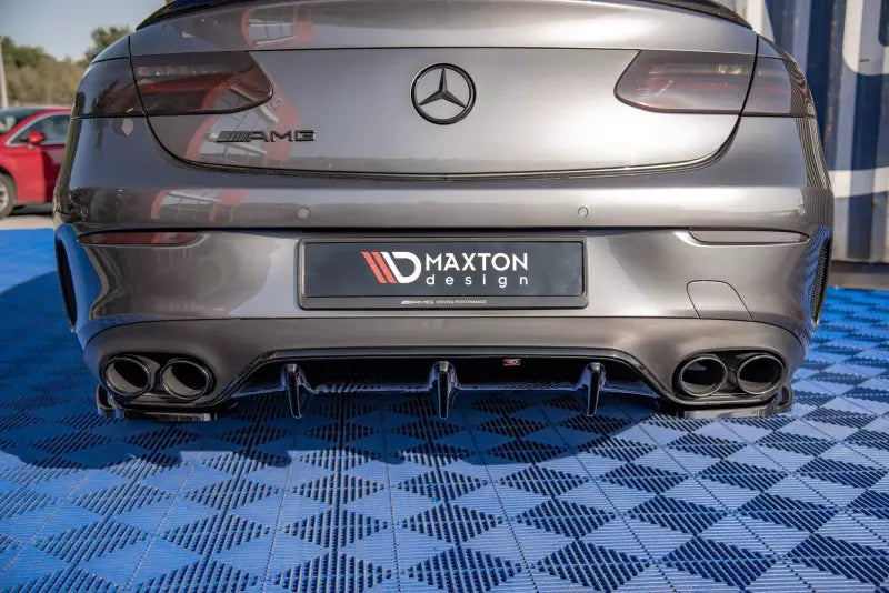 Maxton Design Heckdiffusor für Mercedes E53 AMG C238 Coupe Hochglanz schwarz – Ansicht 1