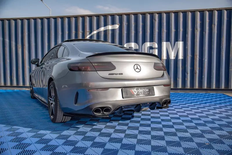 Maxton Design Diffusor Flaps für Mercedes E53 AMG C238 Coupe Hochglanz schwarz – Ansicht 2