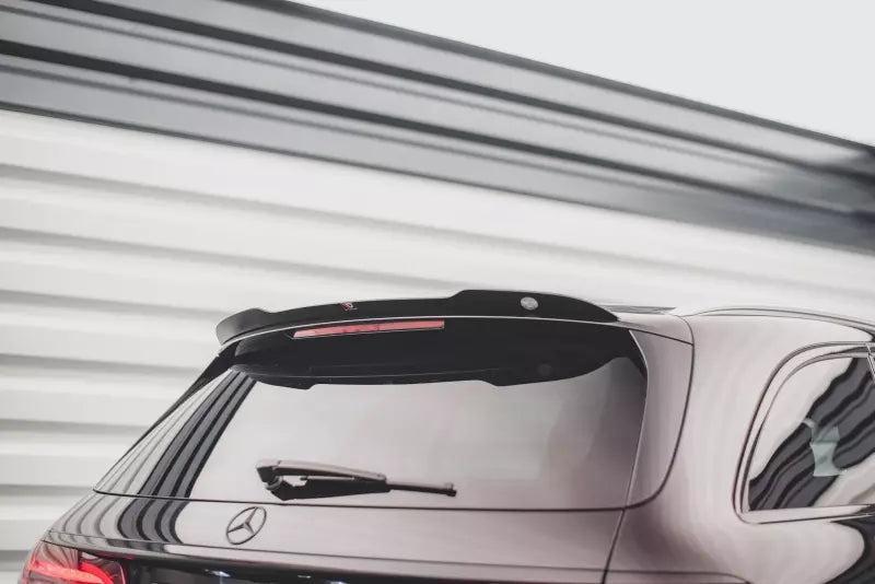 Maxton Design Heckspoiler Lippe für Mercedes E-Klasse W213 Kombi Hochglanz schwarz – Ansicht 1
