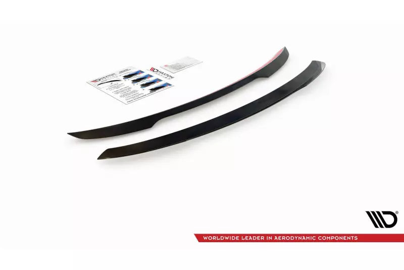 Maxton Design Heckspoiler Lippe für Mercedes E-Klasse W213 Kombi Hochglanz schwarz – Ansicht 4