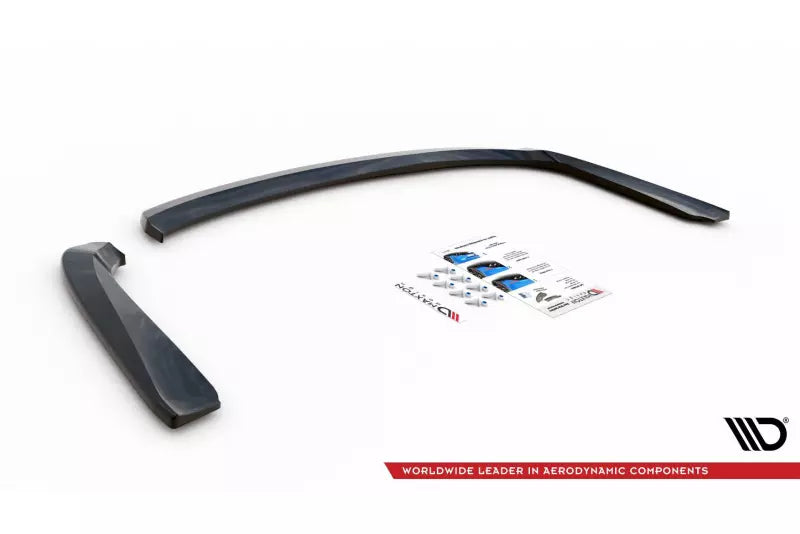 Maxton Design Heckdiffusor für Mistubishi Lancer Sportback Mk8 Hochglanz schwarz – Ansicht 4