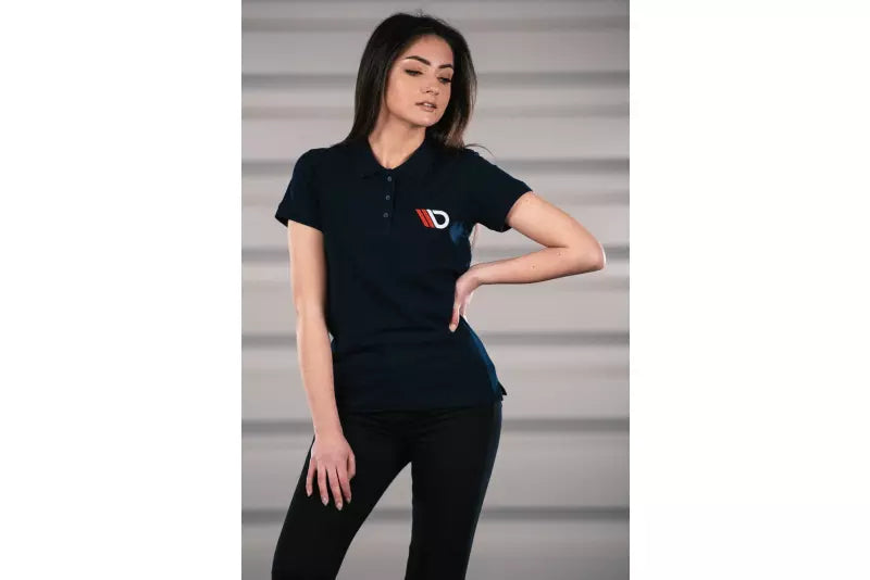 Womens Navy Blue Polo shirt XS – Ansicht 1