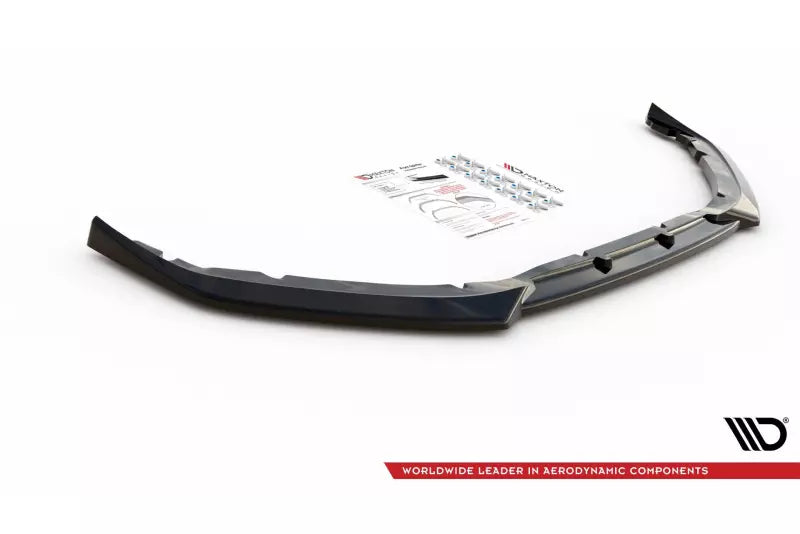 Maxton Design Frontlippe V.2 für Peugeot 208 II Hochglanz schwarz – Ansicht 3