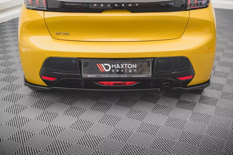 Maxton Design Heckdiffusor für Peugeot 208 II Hochglanz schwarz – Ansicht 2