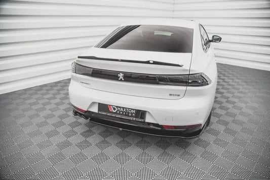 Maxton Design Heckdiffusor DTM Look für Peugeot 508 GT-Line Mk2 schwarz Hochglanz – Ansicht 1
