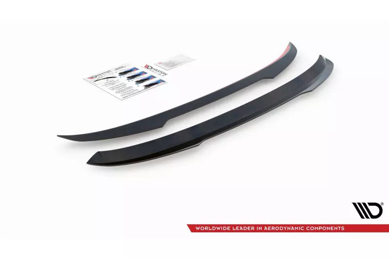 Maxton Design Heckspoiler Lippe für Seat Leon 4 FR / Cupra Leon Hatchback Hochglanz schwarz – Ansicht 3