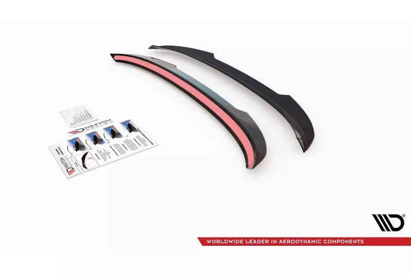 Maxton Design Heckspoiler Lippe für Seat Leon 4 FR / Cupra Leon Hatchback Hochglanz schwarz – Ansicht 4