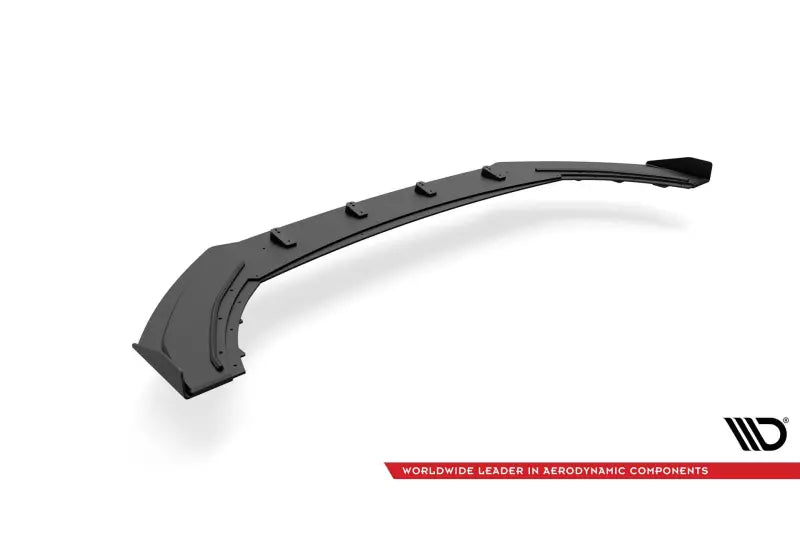 Maxton Design Street Pro Frontlippe für Seat Leon 4 (Typ KL) FR schwarz + Glanz Flaps – Ansicht 4
