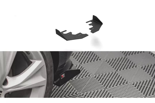 Maxton Design Street Pro Heckdiffusor Flaps für Seat Leon 4 (Typ KL) FR Hatchback Hochglanz schwarz – Ansicht 1