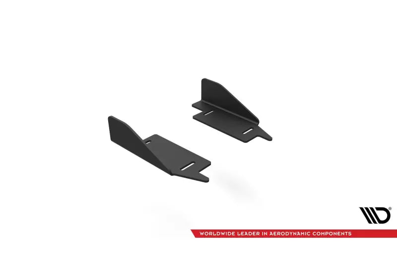Maxton Design Street Pro Schweller Flaps für Seat Leon 4 (Typ KL) FR Hochglanz schwarz – Ansicht 3
