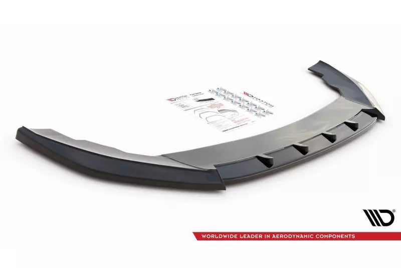Maxton Design Frontlippe V.1 für Seat Leon 4 (Typ KL) FR Hochglanz schwarz – Ansicht 3
